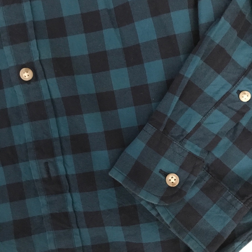 J Crew Checkered Buttondown - image 2